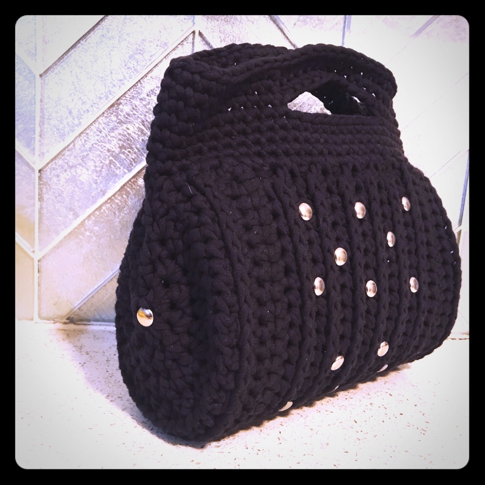Handmade crochet purse (clutch)